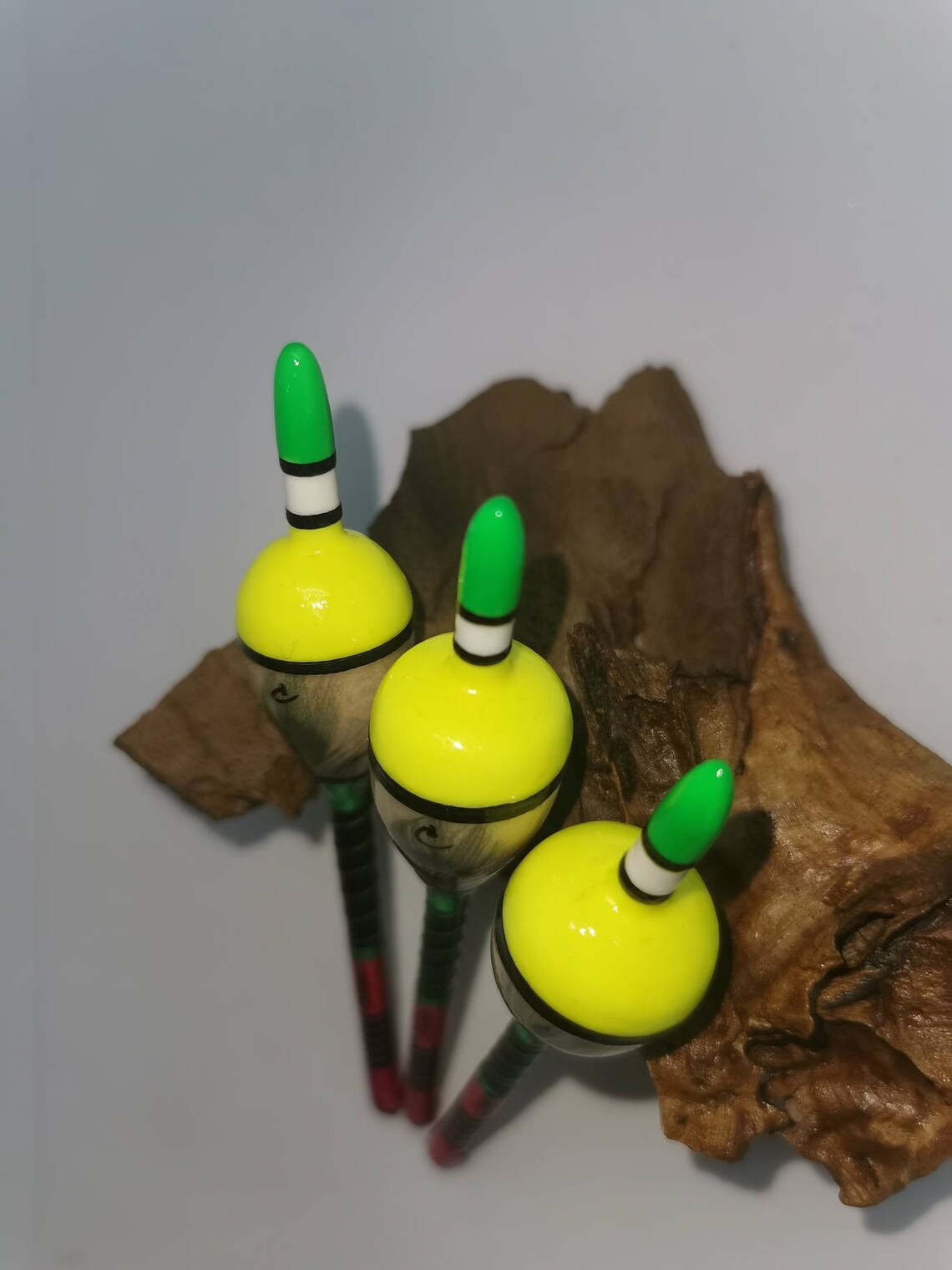 Handmade Perch Bobber Fishing Floats Set of 3 Etsy UK