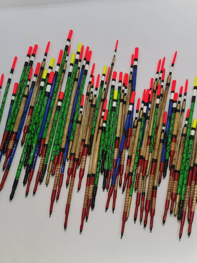 X60 Handmade Fishing Floats Vintage Traditional x30 scorched Etsy