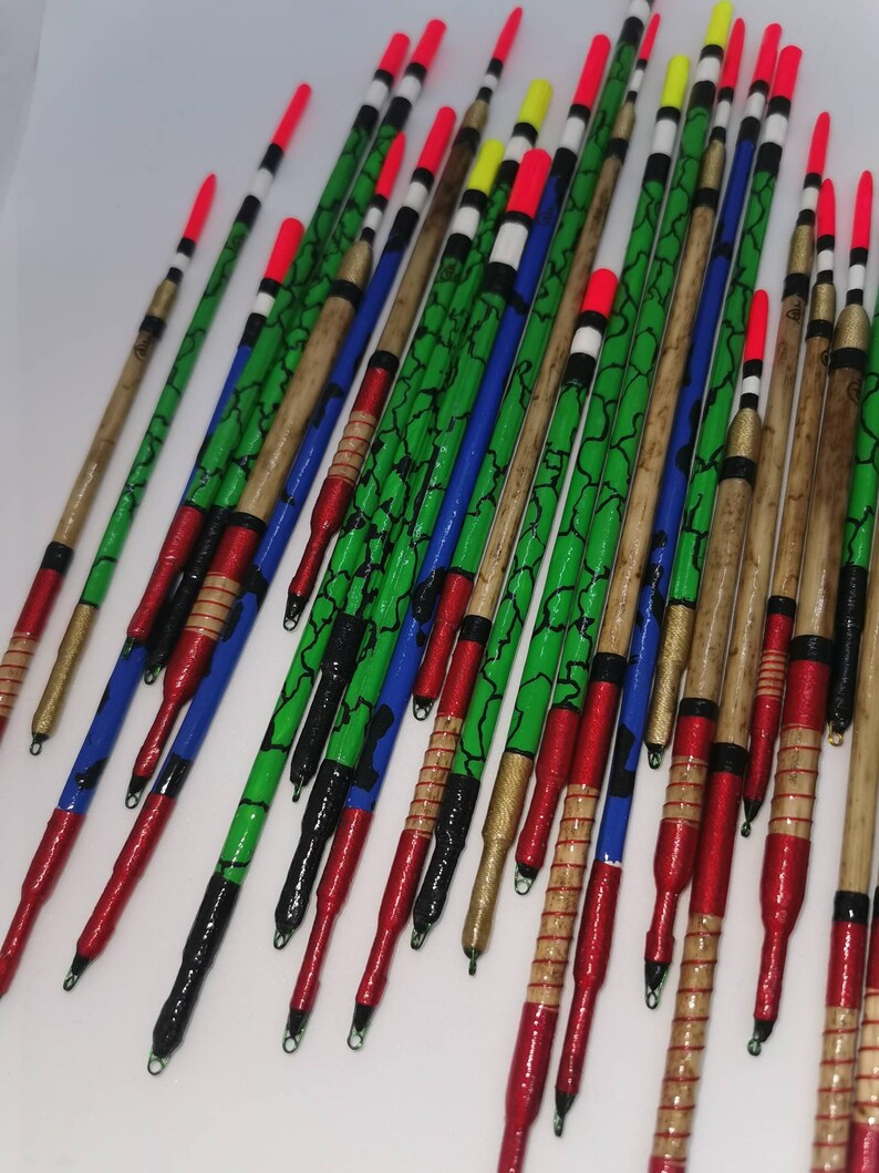 X60 Handmade Fishing Floats Vintage Traditional x30 scorched Etsy