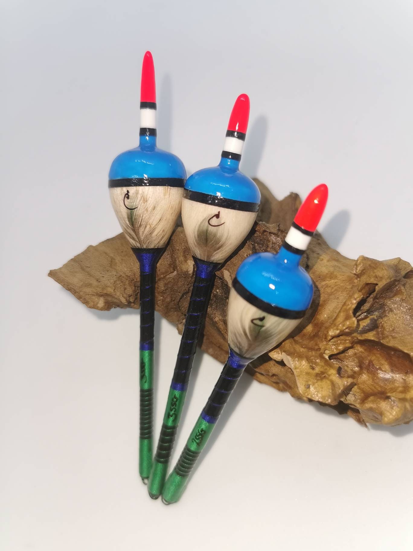 Handmade Perch Bobber Fishing Floats Etsy