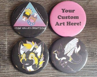Handmade 1.25 Crust Anarcho Punk Furry Pins Pinback Pin Buttons Anarchy Symbol Noise Not Music