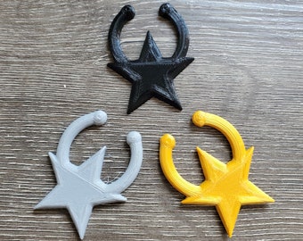 Fursuit Star Earrings/Piercings