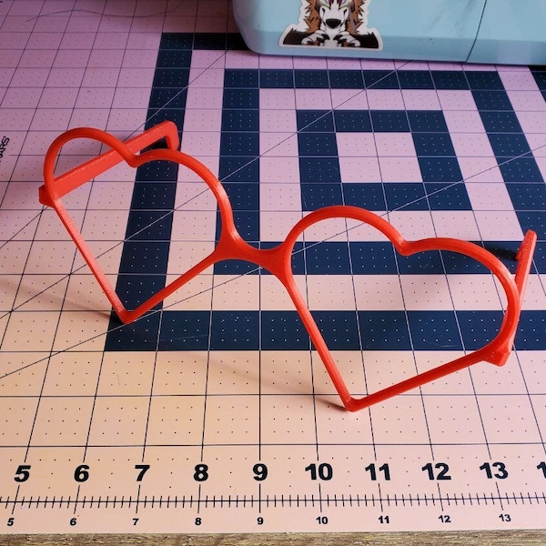 Heart Fursuit Glasses