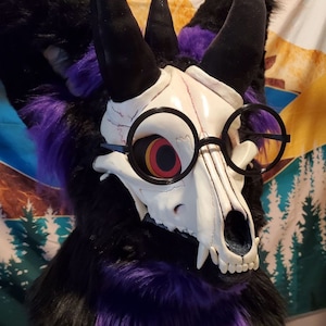 Fursuit Skull Glasses
