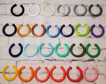 Fursuit-oorbellen (afneembare ringen)