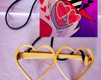 Val Hazbin Hotel Inspired Glasses - Cosplay glasses