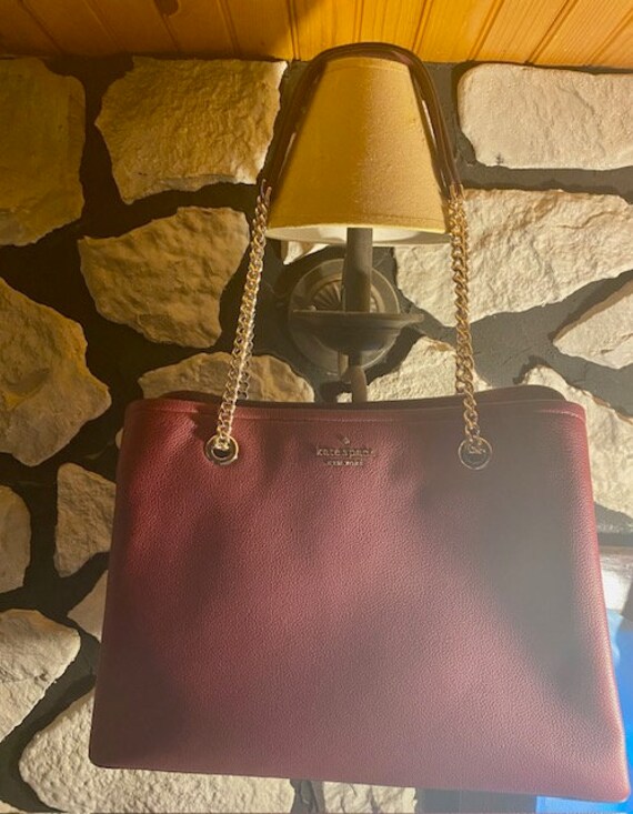 Kate Spade Handbag Tote Leather Purse - image 1
