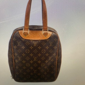 Louis Vuitton Monogram Excursion Brown Hand Bag LV Shoe Bag