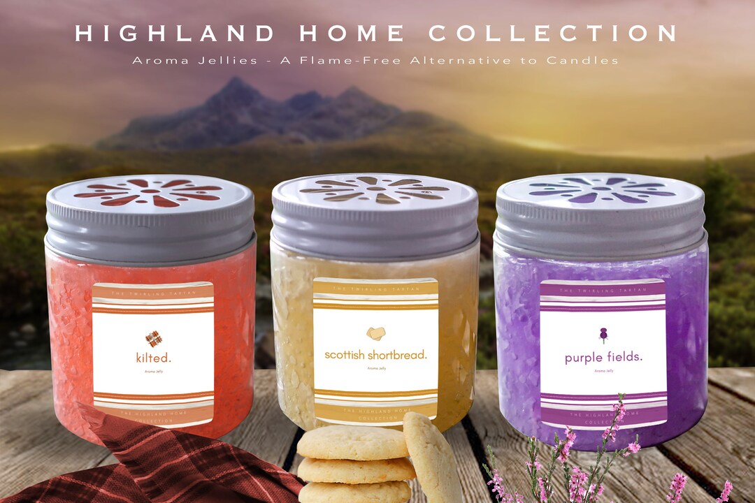 Scottish Scented Aroma Jelly Air Fresheners Highland Home Collection Etsy