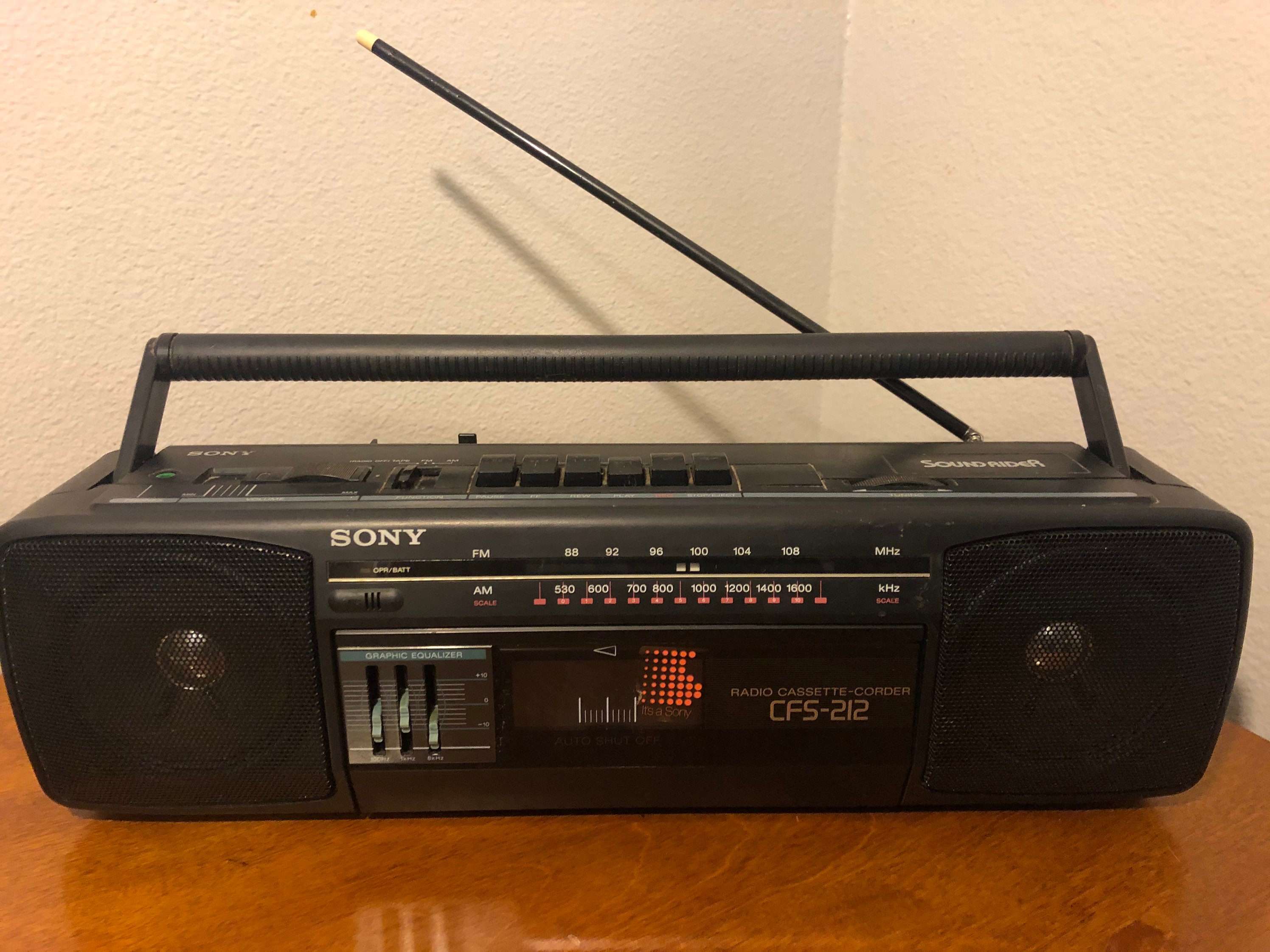 Sony Stereo Cassette Recorder for sale Only 2 left at 65