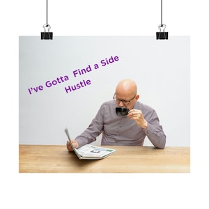 Motivational Quote Poster: Giclée Print for Home Office