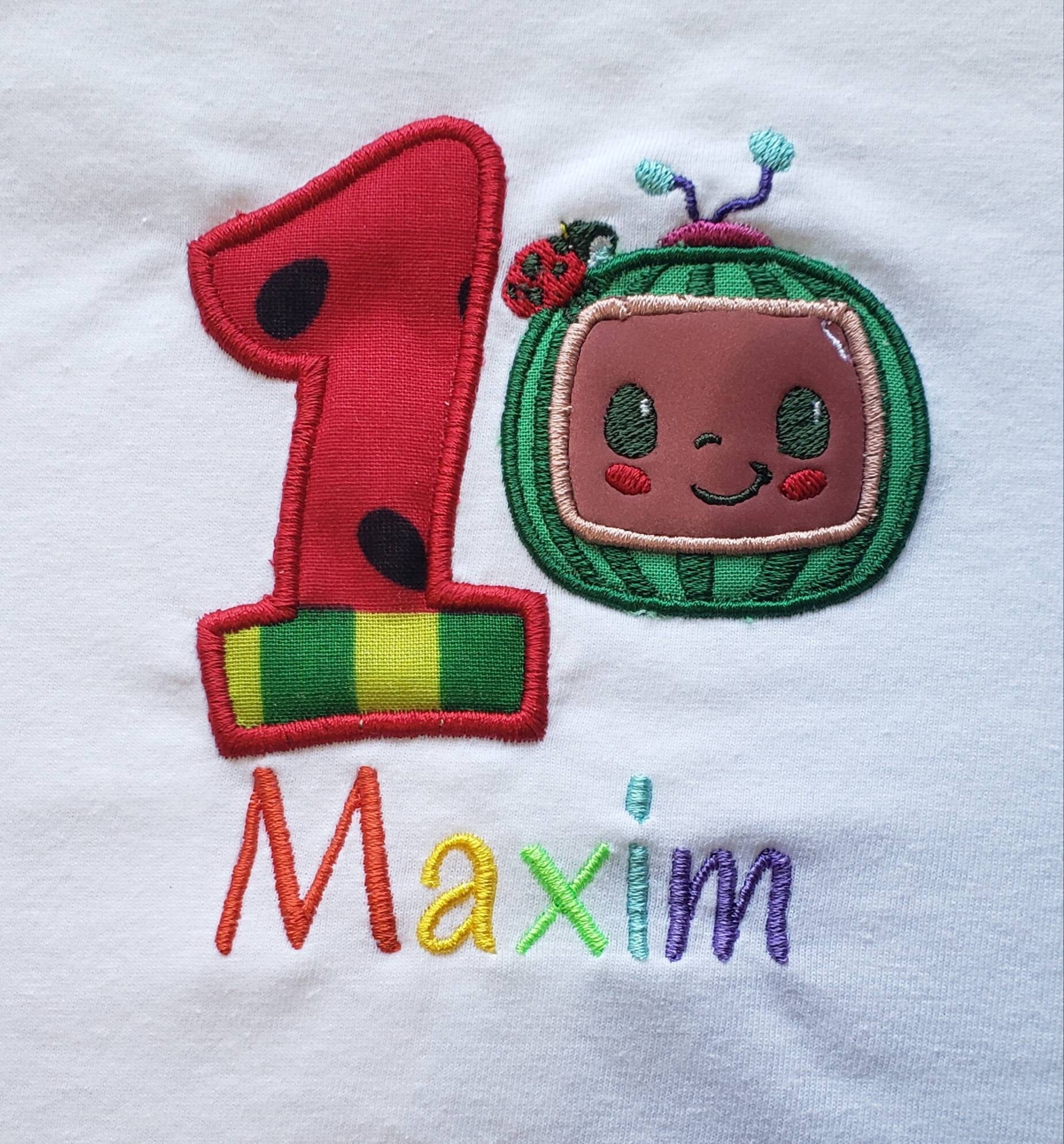 Cocomelon Embroidery - Etsy