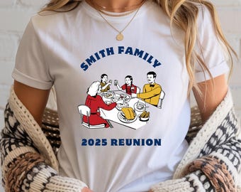 Custom Family Reunion T-Shirt | Personalized Matching Vacation Shirts