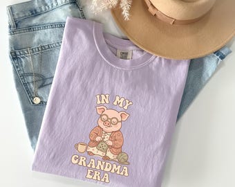In My Grandma Era Shirt Comfort Colors®, New Grandma Gift, Nana sweatshirt, Pregnancy Announcement, Mimi Shirt, Abuela Gift Idea, Granny Tee