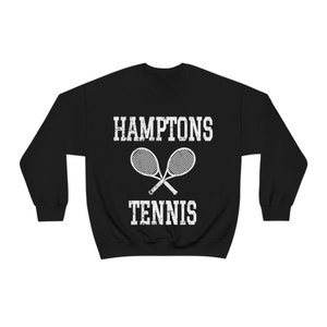 Hamptons Tennis Vintage Retro Rustic Sweatshirt image 7