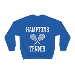 Hamptons Tennis Vintage Retro Rustic Sweatshirt image 8