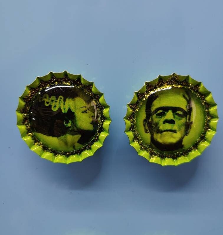 Cool Set of 8 Retro Bride of Frankenstein High Quality 1 Inch - Etsy Cool Set of 8 Retro Bride of Frankenstein High Quality 1 Inch - Etsy