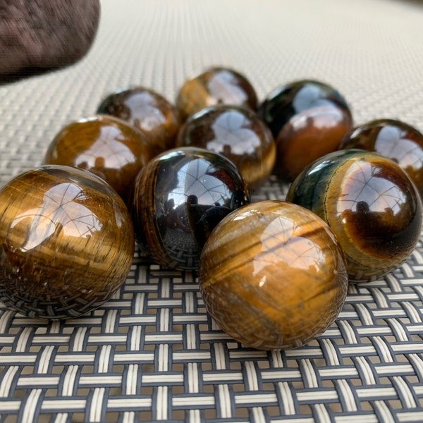 Tiger Eye Mini Sphere