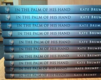 Christian Poetry 10 copies hardback book In the Palm of His Hand by Kate Brumby