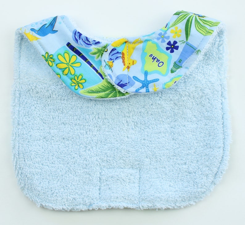 Hawaiian Baby Bib Made in Hawaii Hawaiian Baby Gifts Etsy