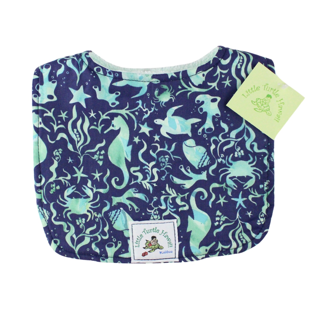 Hawaiian Baby Bib Made in Hawaii Hawaiian Baby Gifts Hawaiian Etsy
