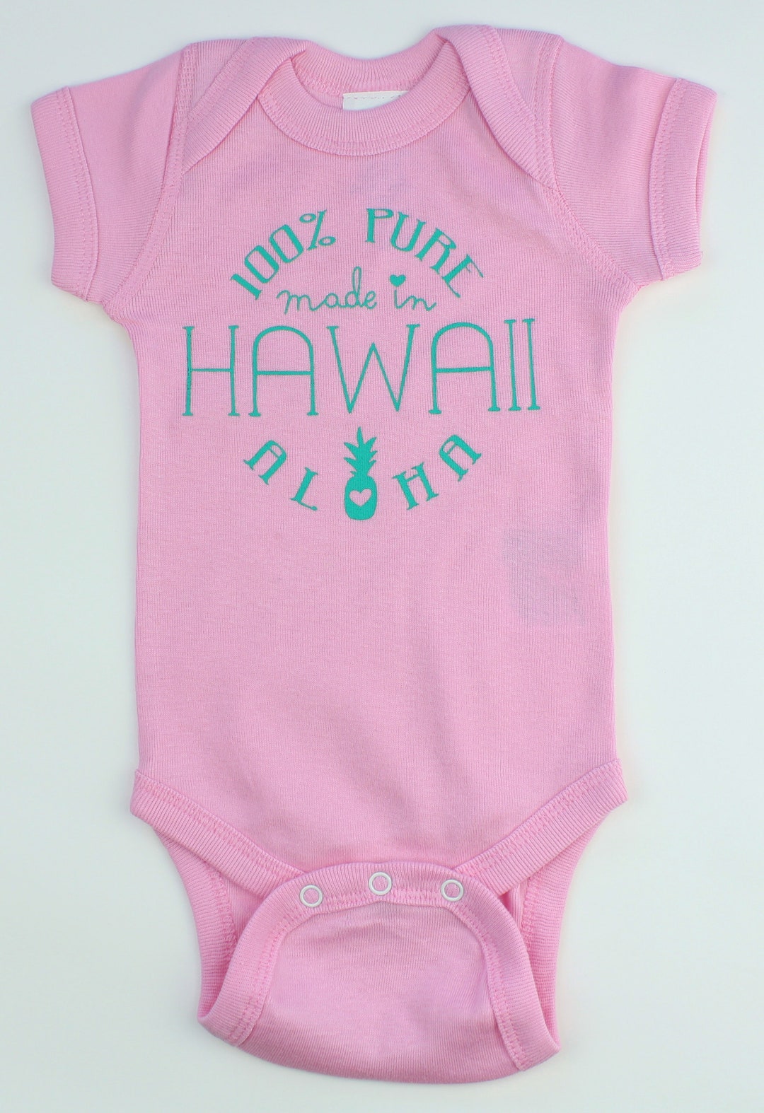 Made in Hawaii Outfit Gender Reveal Hawaiian Baby Gifts - Etsy