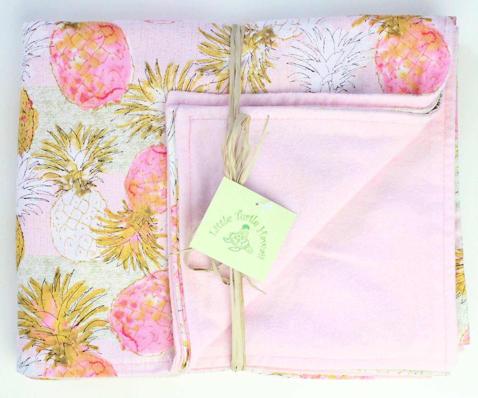 Hawaiian Baby Blanket Made in Hawaii Hawaiian Baby Shower Etsy
