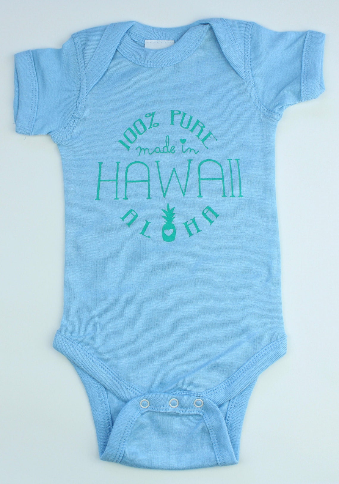 Made in Hawaii Outfit Gender Reveal Hawaiian Baby Gifts - Etsy