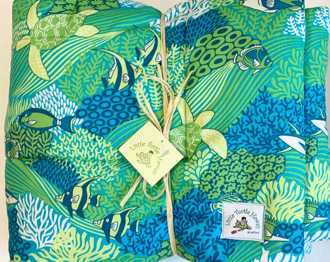 Quilted Hawaiian Baby Blanket Made in Hawaii Hawaiian Baby Etsy