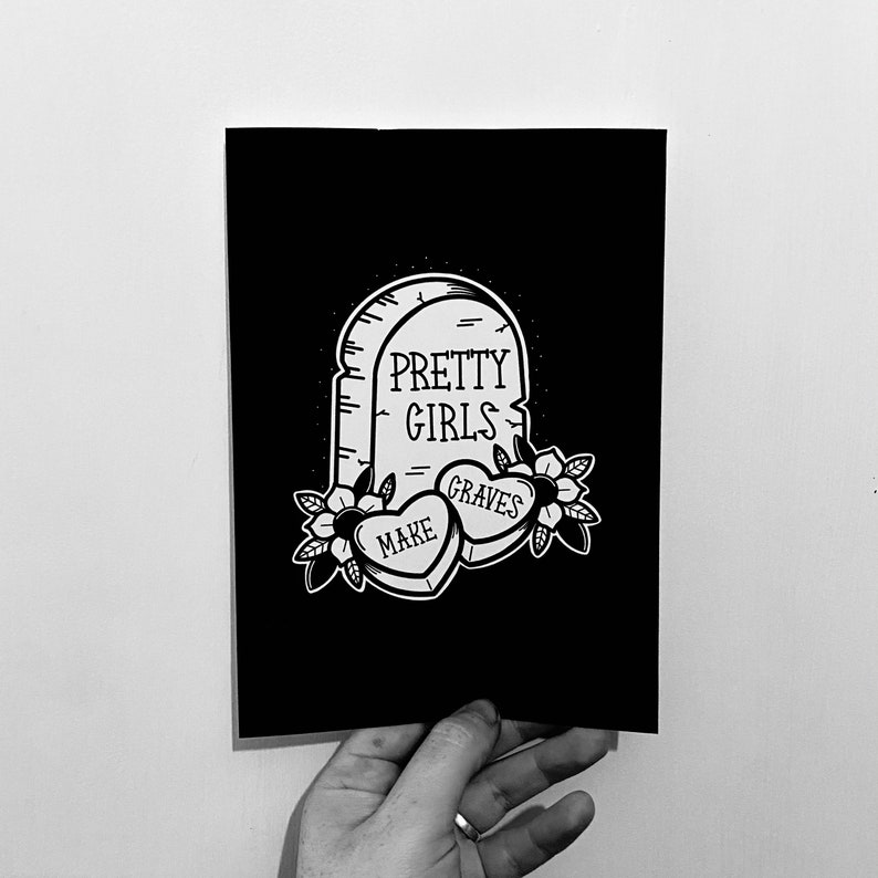 The Smiths Pretty Girls Make Graves A5 Print Etsy
