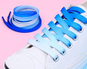 blue ombre shoes