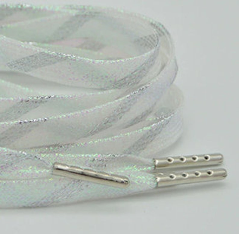 iridescent shoe laces