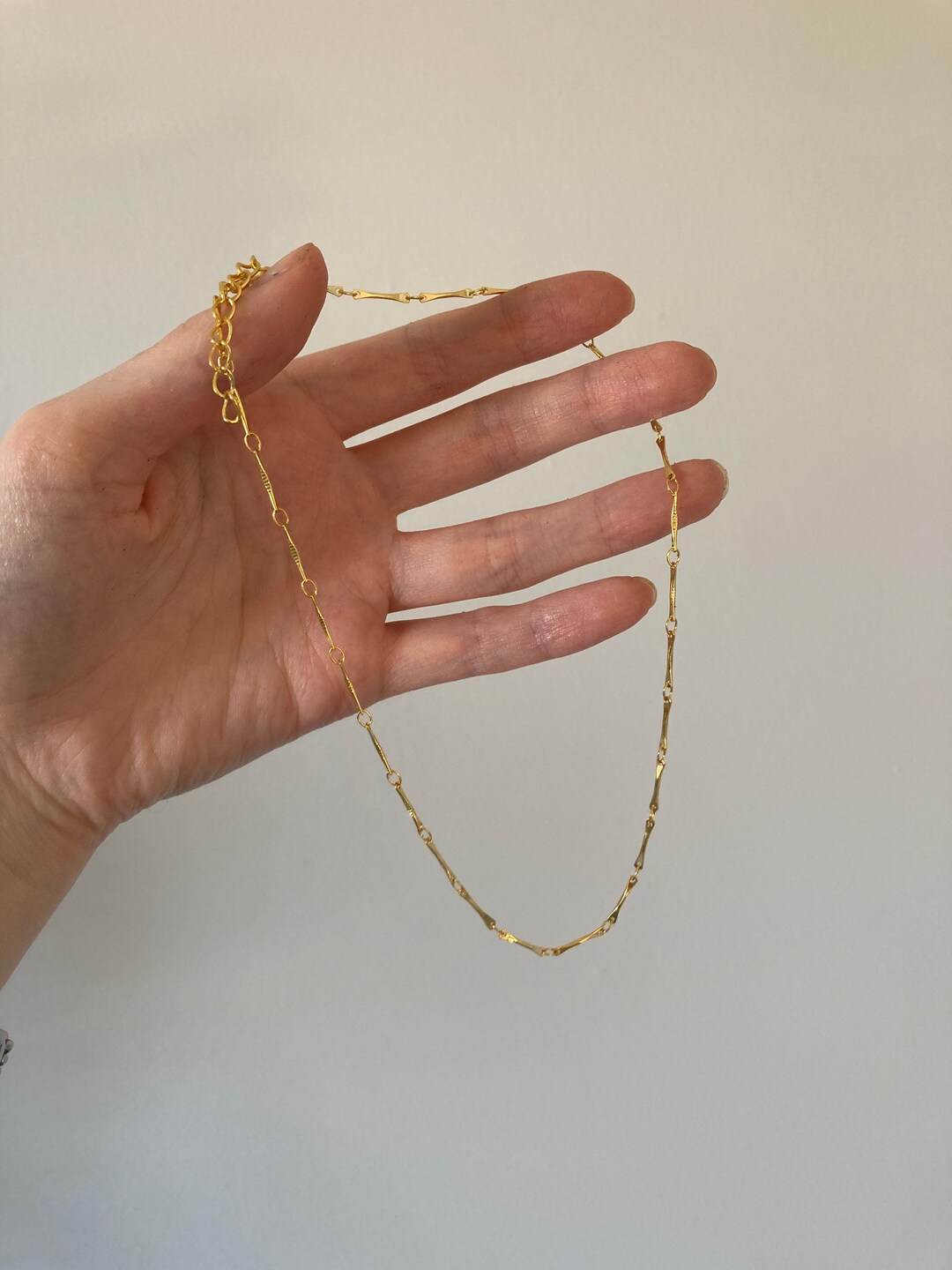 24k Gold Plated Chain/gold Chain Uk/womens Gold Chain/gold Etsy