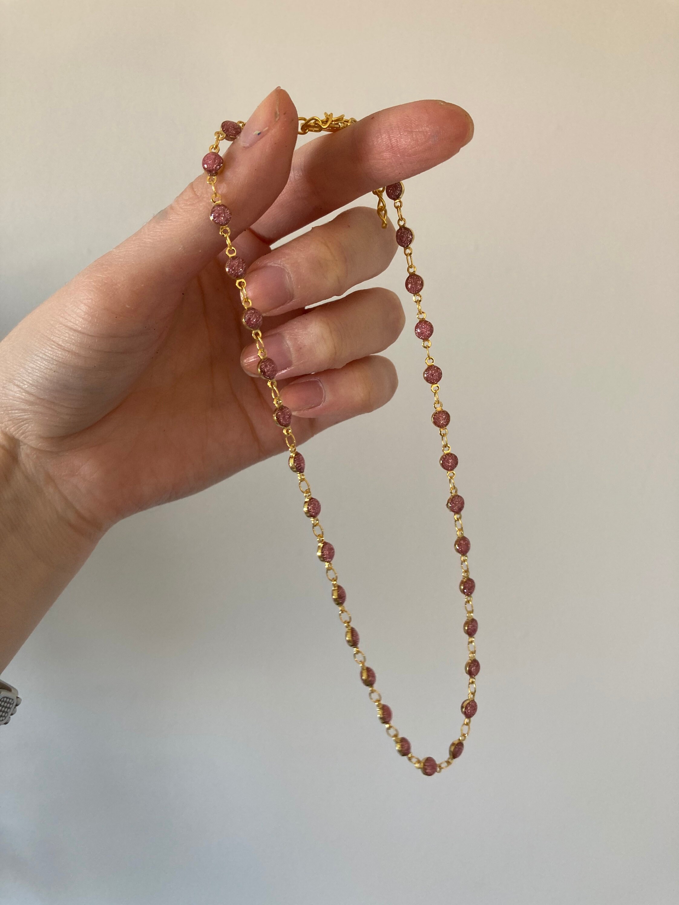 24k gold plated chain/gold chain uk/womens gold chain/gold Etsy