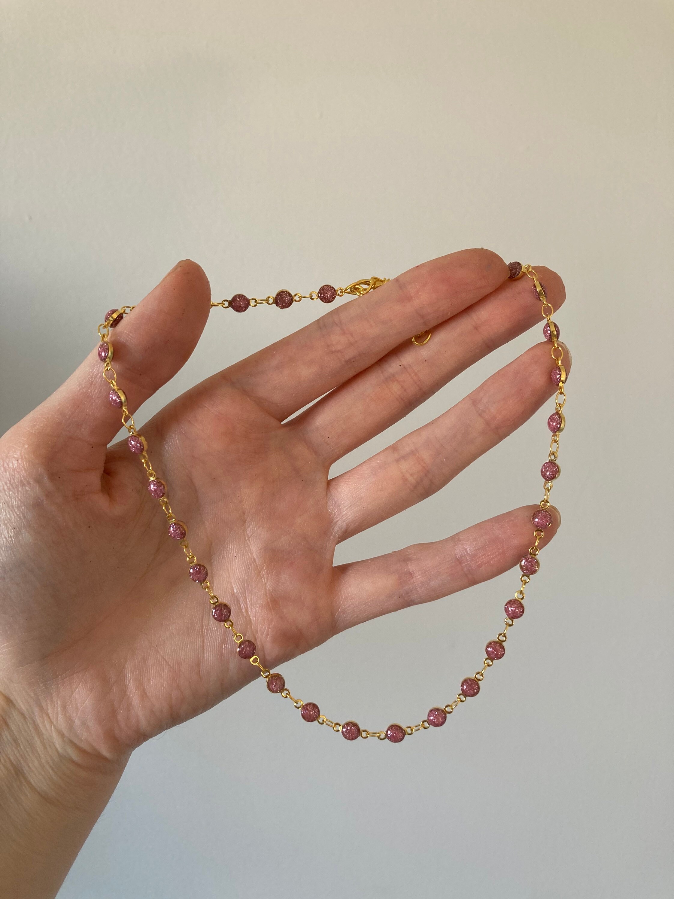 24k gold plated chain/gold chain uk/womens gold chain/gold Etsy