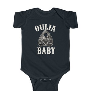 Spirit Ouija Board Baby Bodysuit | Goth Baby Clothes | Cute Gothic Unisex Baby Clothing