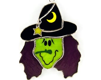 Cubierta de cristal conmutable - Bruja de Halloween