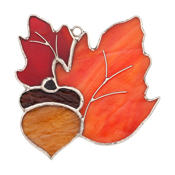 Switchables Glass Cover- Oak Leaves and Acorn