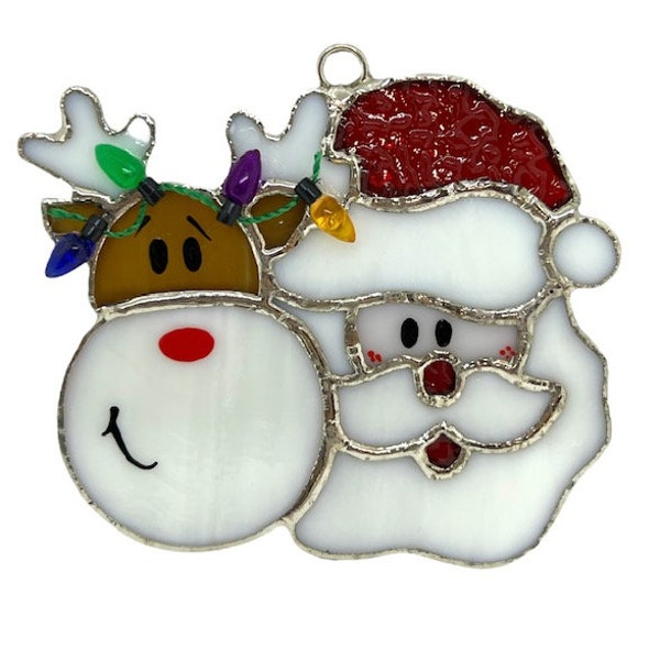 Switchables Glass Cover- Santa and Reindeer