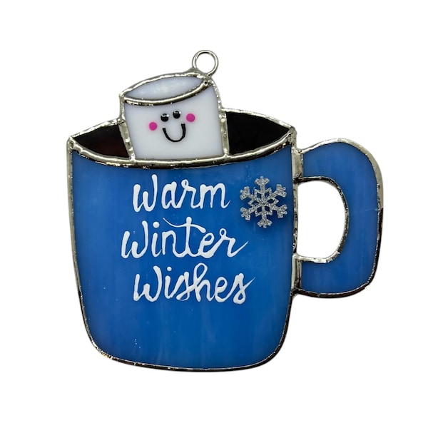 Switchables Glass Cover- Warm Winter Wishes / Hot Cocoa