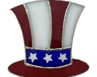 Switchables Glass Cover- Patriotic Hat / Uncle Sam