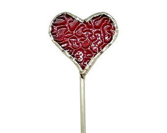 Always in Bloom- Mini Plant Stake: HEART