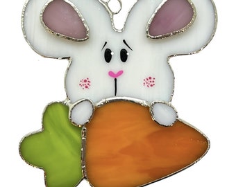 Switchables Glass Cover- Bunny and Carrot / Easter