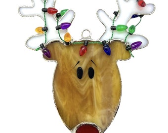 Switchables Glass Cover- Holiday Rudolph