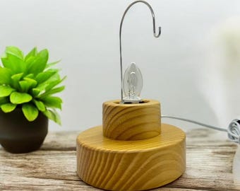 Lámpara de mesa artesanal Switchables - Úsela con nuestras pantallas de cristal Switchables