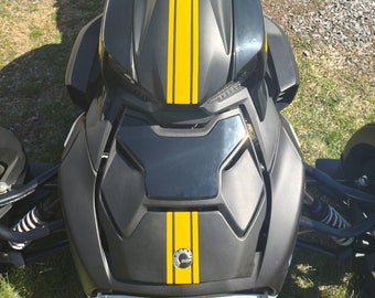 Full Racing Stripe Set for Can-am Ryker, Spyder, or Motorcycle (Read Description)