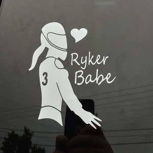 Ryker Babe Decal for Window, Can-am Ryker, or Laptop