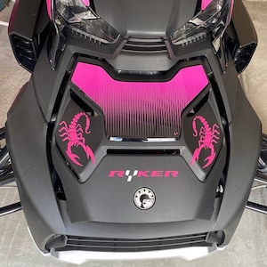 Scorpion Decals for Can-am Ryker, Car Windows, or Laptop (Set of 2)