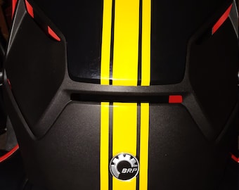 Racing Stripes For Can-am Ryker Hood (Set of 2) Read Description