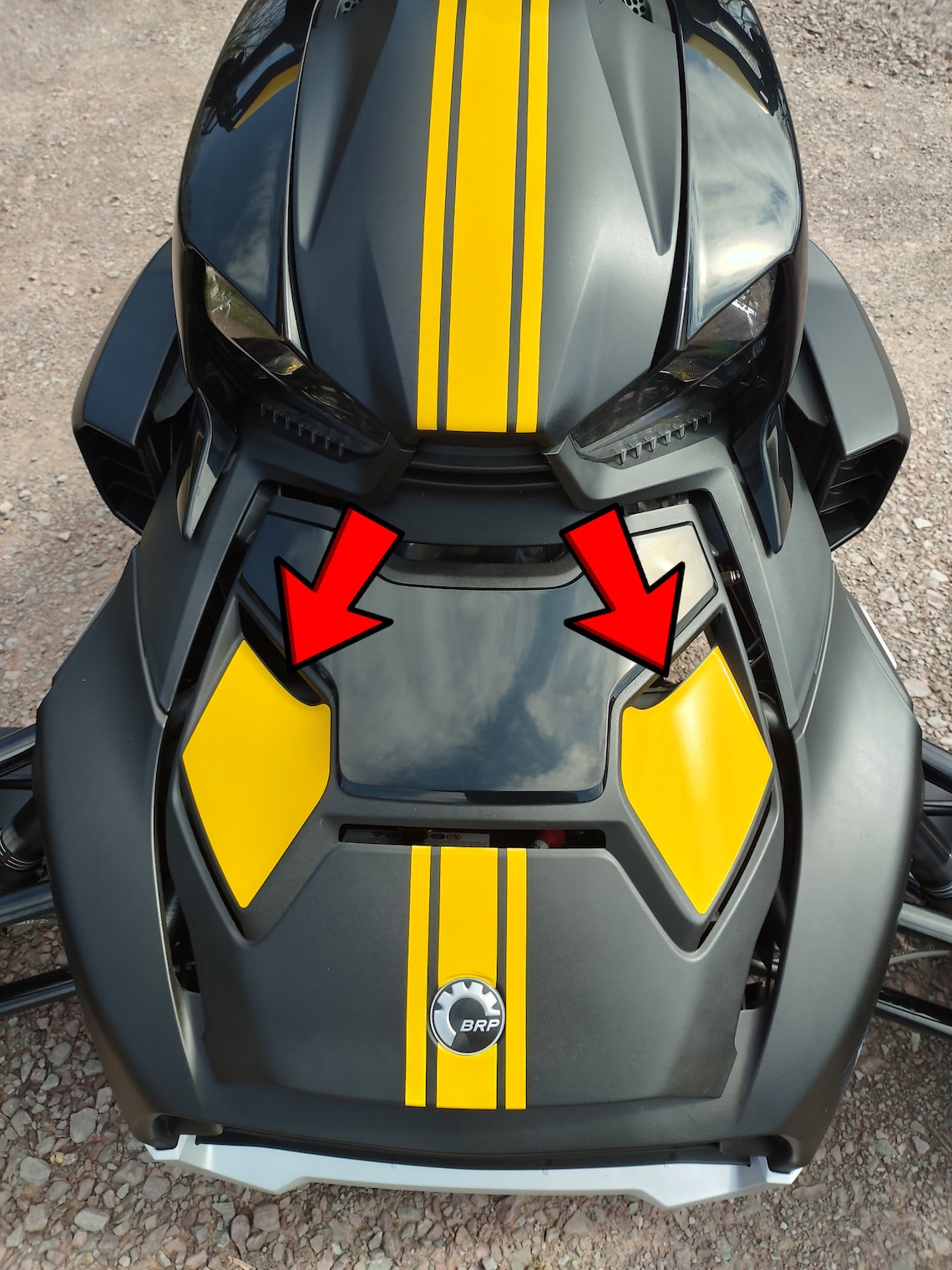 Ryker Emblems Hood Accent Decals Fits Can-am Ryker Hood will Not Fit 2022 - Etsy